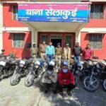 पश्चिमी उत्तर प्रदेश तथा हिमाचल प्रदेश का अंतरराज्यीय वाहन चोर गिरोह आया दून पुलिस की गिरफ्त में, 4 अभियुक्तों के कब्जे से चोरी के 22 दोपहिया वाहन बरामद